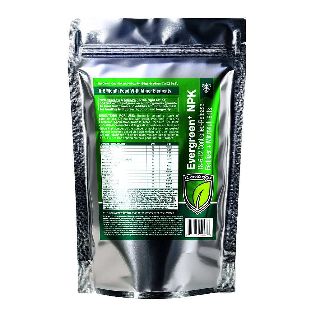 Evergreen+ NPK Fertilizer (18-6-12 with Micros)