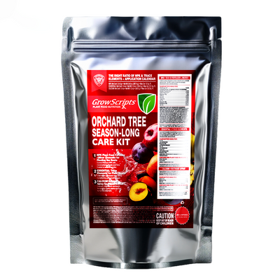 Orchard Tree Fertilizer Care Kits for Large & In-ground Fruit Trees