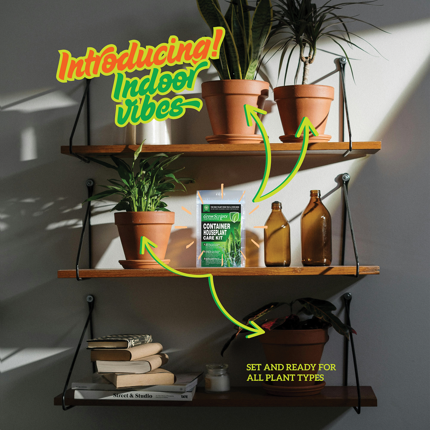 Indoor House Plant Fertilizer Kit