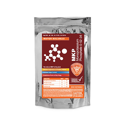 F. Monopotassium phosphate (MKP) 0-52-34 PG F. Monopotassium phosphate (MKP) 0-52-34 PG
