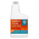 White bottle of GrowScripts plant food with orange label on a white background