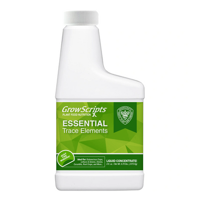 GrowScripts Essential Trace Elements bottle on a white background