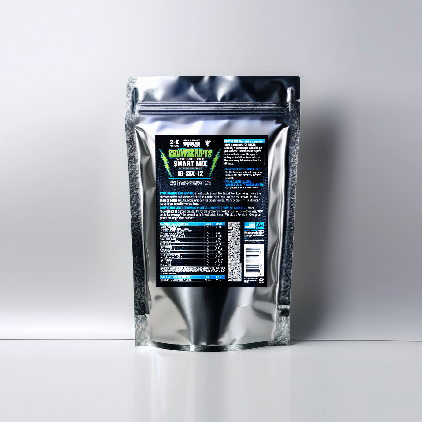 Liquid Fertilizer Concentrate 18-6-12 Water Soluble