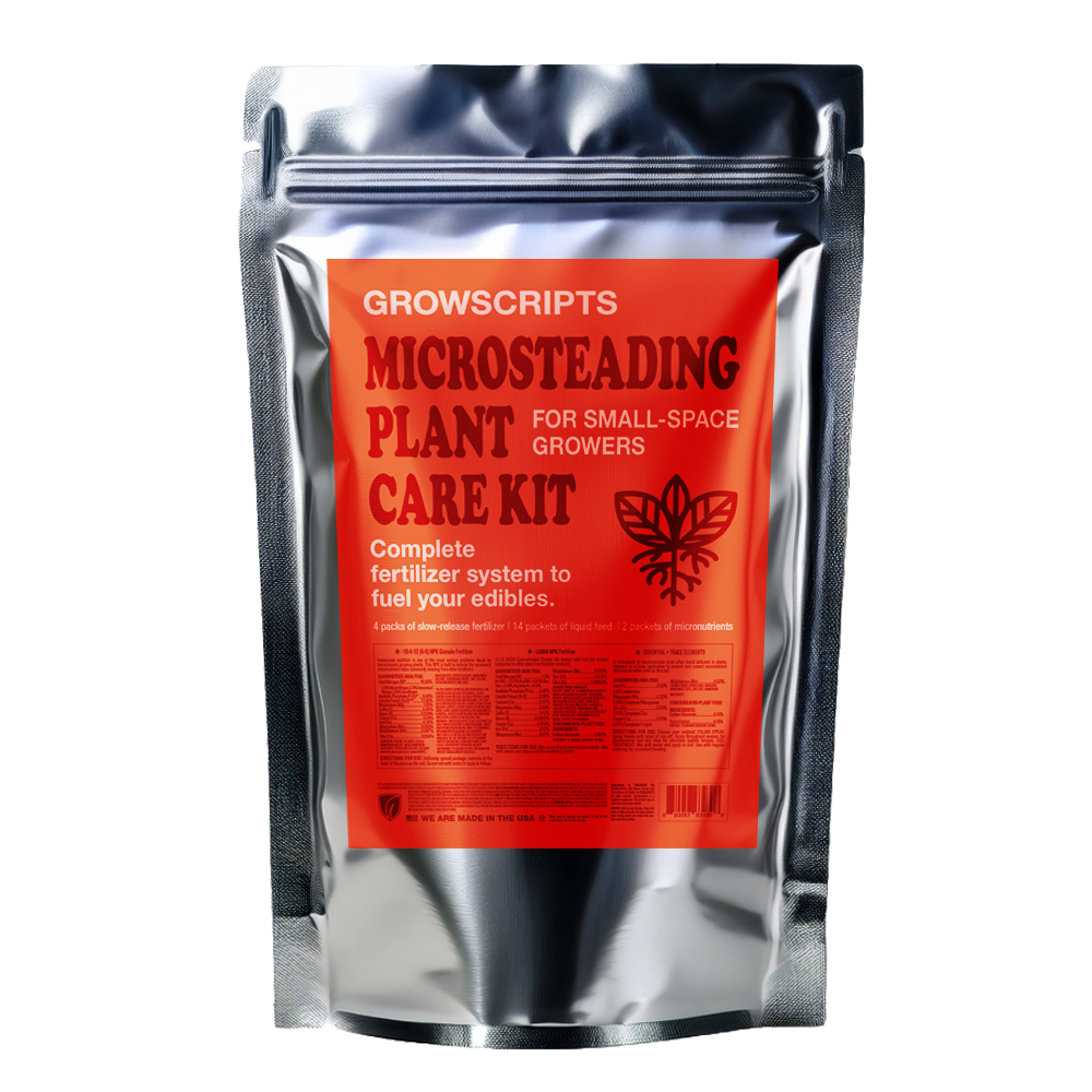 Microsteading Plant Care Kit