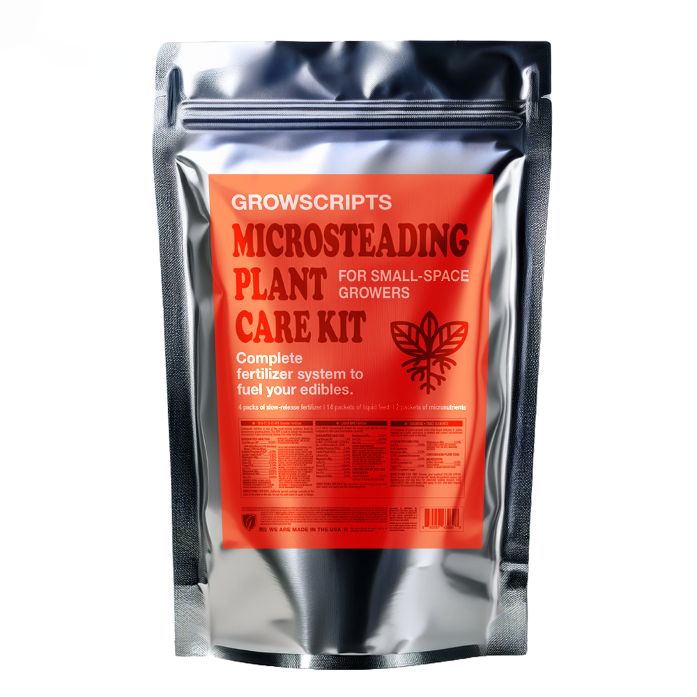 Microsteading Plant Care Kit