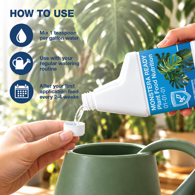 1-1-1 Monstera Plant Fertilizer - 8-OZ