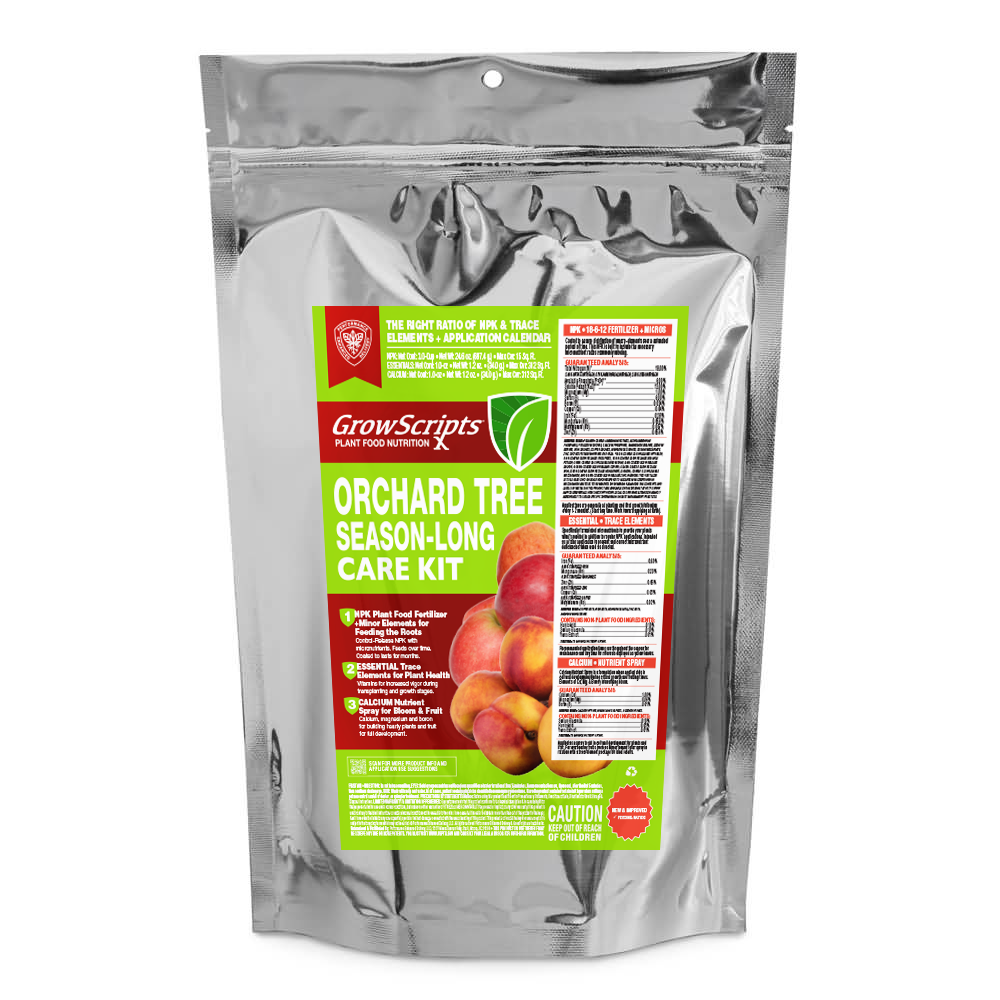 In-Ground Apple Peach Cherry Tree Fertilizer Care Kit