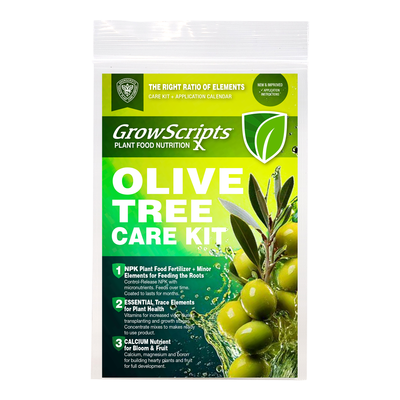 3-in-1 Olive Tree Fertilizer Kit for Small Container Olive Trees