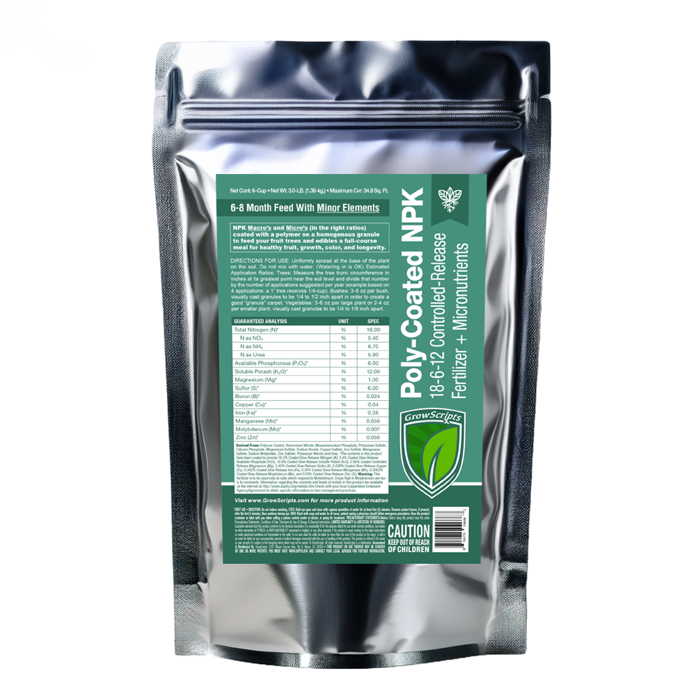 Green Label Poly Coated NPK Controlled-Release Fertilizer