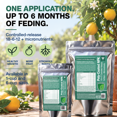 6-MONTH NPK for Container Fruit Trees